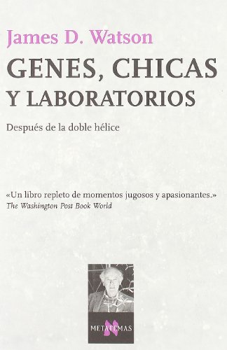 Portada del libro de GENES, CHICAS Y LABORATORIOS