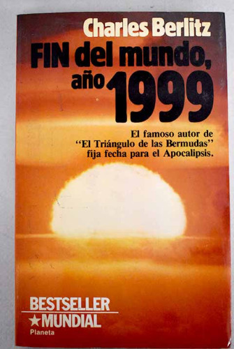 Portada del libro de Fin del mundo, año 1999