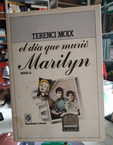 Portada del libro de El día que murió Marilyn