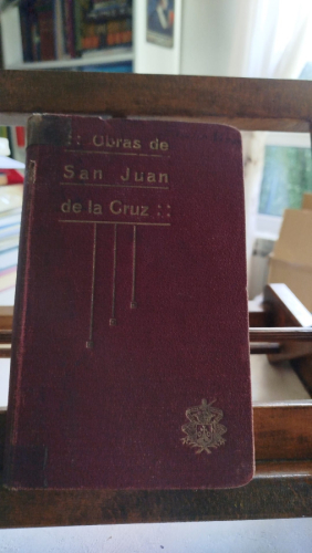 Portada del libro de Obras de San Juan de la Cruz