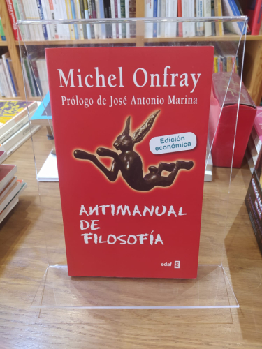 Portada del libro de Antimanual de filosofía 