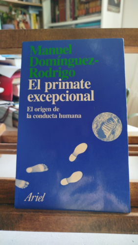 Portada del libro de El primate excepcional: el origen de la conducta humana