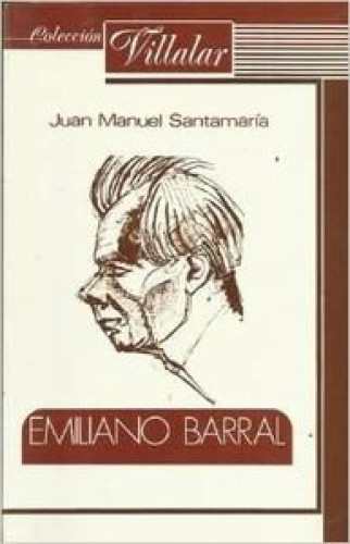 Portada del libro de Emiliano Barral