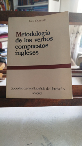 Portada del libro Metodología de los verbos compuestos ingleses