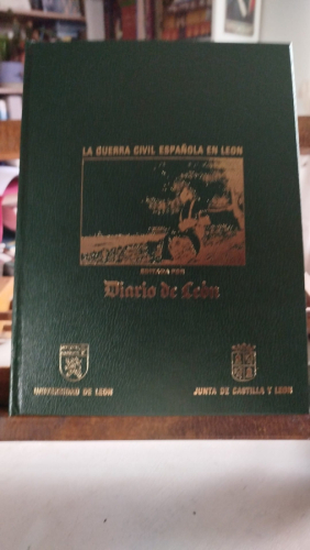 Portada del libro de La Guerra Civil Española en León