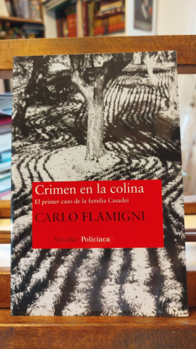 Portada del libro de Crimen en la colina: el primer caso de la familia Casadei