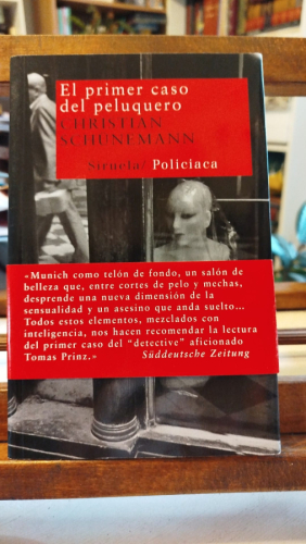 Portada del libro de EL PRIMER CASO DEL PELUQUERO