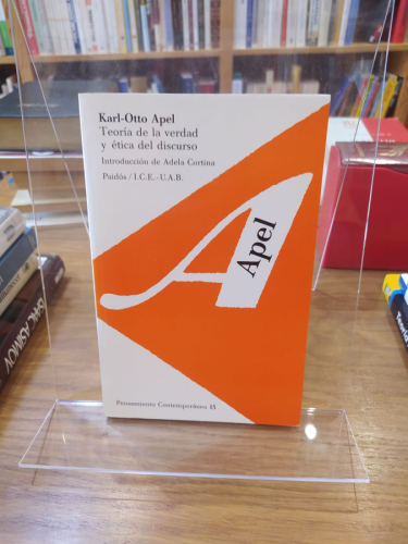 Portada del libro de Teoría de la verdad y ética del discurso