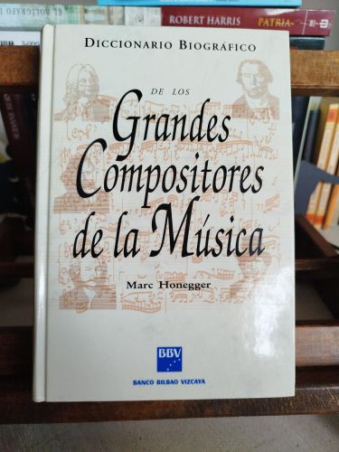 Portada del libro de Grandes compositores de la música: diccionario biográfico