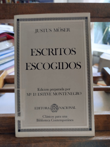 Portada del libro de Escritos escogidos