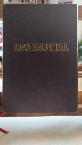 Portada del libro de Das Kapital; Dritter Band Kritik der politischen Ökonomie 