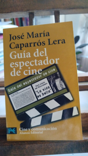 Portada del libro de Guía del espectador de cine