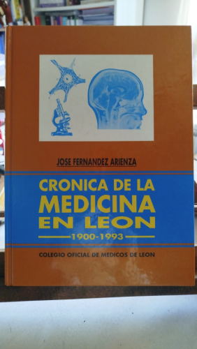 Portada del libro de Crónica de la Medicina en León, 1900-1993