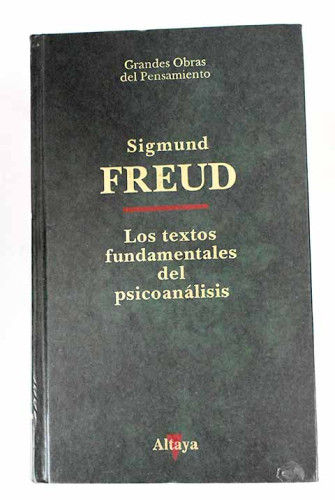 Portada del libro de Los textos fundamentales del psicoanálisis