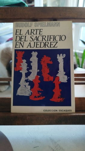 Portada del libro de El arte del sacrificio en ajedrez