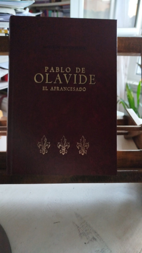 Portada del libro de Pablo de Olavide: el afrancesado