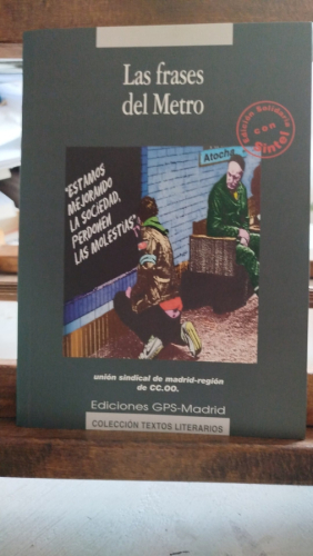 Portada del libro de Estamos mejorando la Sociedad, perdonen las molestias: las frases del metro