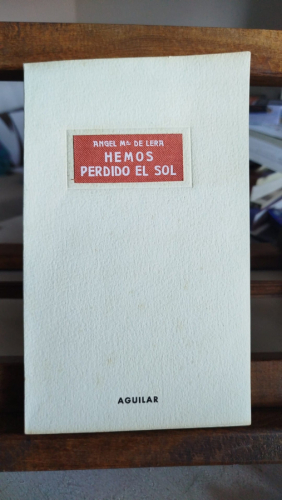 Portada del libro de Hemos perdido el sol