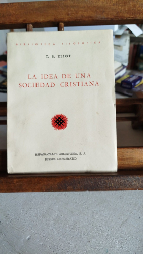 Portada del libro de La idea de una sociedad cristiana