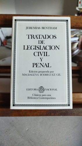 Portada del libro de Tratados de legislación civil y penal