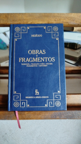 Portada del libro de Obras y Fragmentos