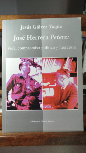 Portada del libro de José Herrera Petere: vida, compromiso político y literatura