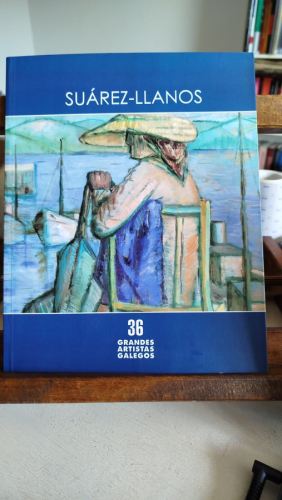 Portada del libro de 36 Grandes artistas galegos: Suárez-Llanos