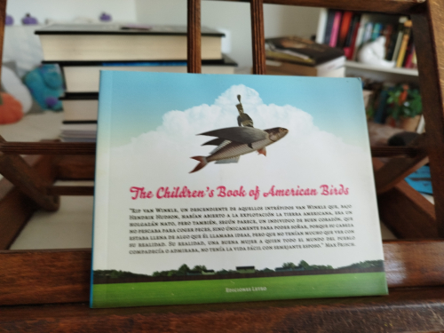 Portada del libro de the children's book of american birds: más de cinco años acercando la ornitología al público infantil...