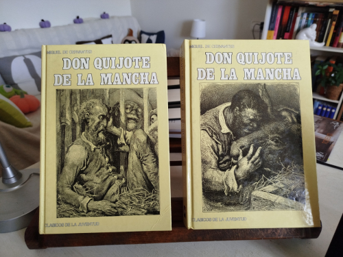 Portada del libro de El ingenioso hidalgo Don Quijote de la Mancha (2 Vol.)