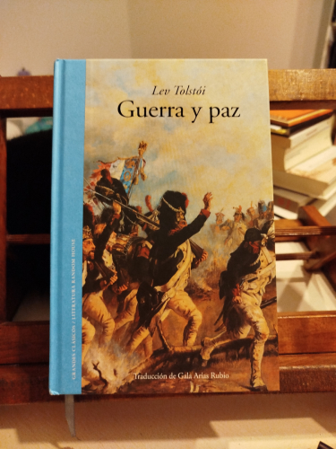 Portada del libro de Guerra y paz (Grandes Clásicos)