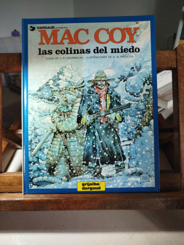 Portada del libro de Mac Coy: Las colinas del miedo