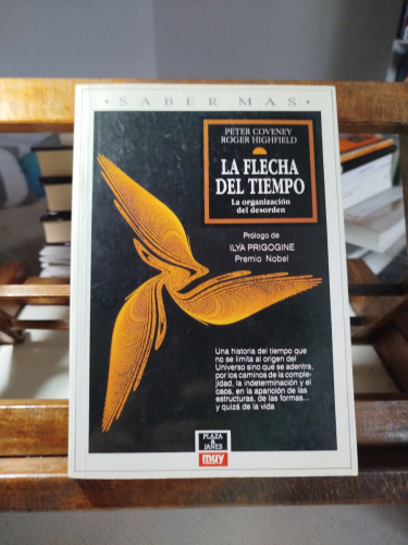 Portada del libro de La flecha del tiempo: la organización del desorden