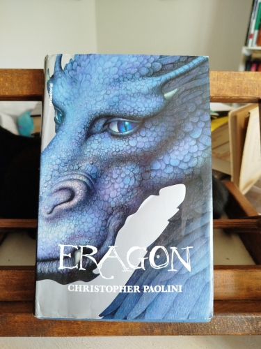 Portada del libro de Eragon (ed. Roca Editorial)