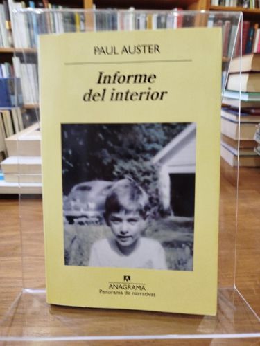 Portada del libro de Informe del interior