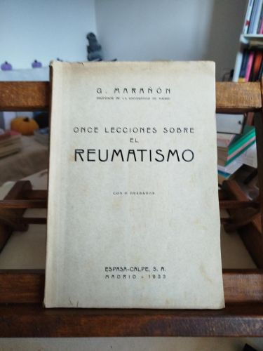Portada del libro de Once lecciones sobre el reumatismo