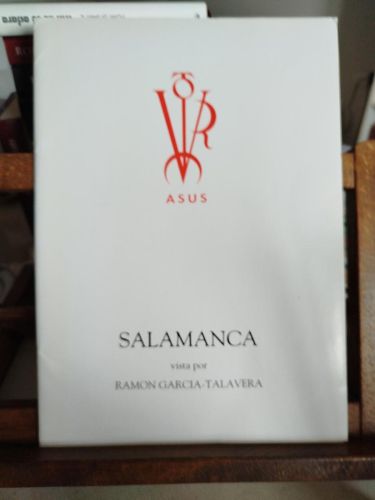 Portada del libro de Salamanca vista por Ramón García-Talavera [Material gráfico]