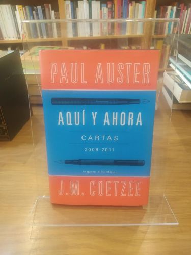 Portada del libro de Aquí y ahora. Cartas (2008-2011)