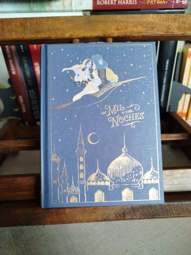 Portada del libro de Las mil y una noches (ilustrado)