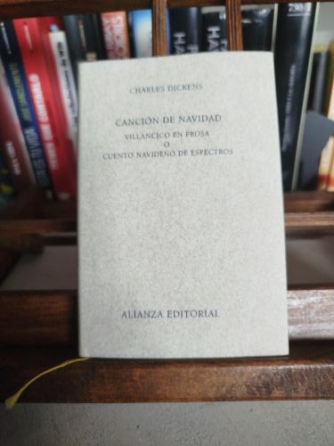Portada del libro de Canción de navidad: villancico en prosa o cuento navideño de espectros