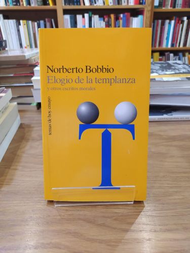Portada del libro de Elogio de la templanza