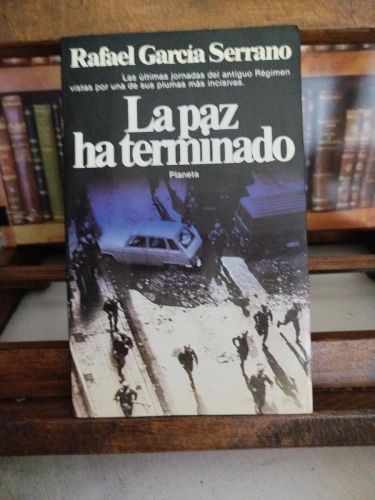 Portada del libro de La paz ha terminado: los 
