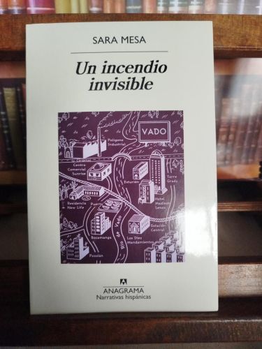 Portada del libro de Un incendio invisible