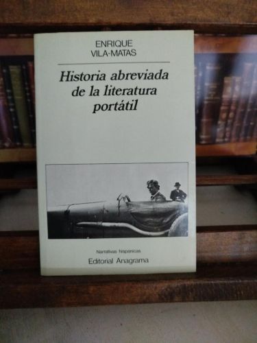 Portada del libro de Historia abreviada de la literatura portátil