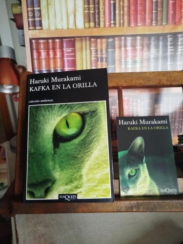 Portada del libro de Kafka en la orilla (1ª edición)