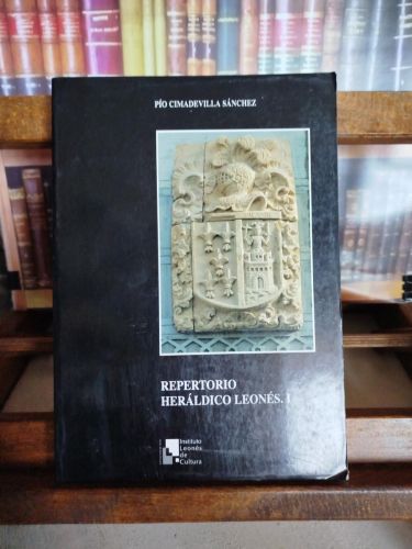 Portada del libro de Repertorio heráldico leonés (Tomo I): Ábano-Bustillo del Páramo.