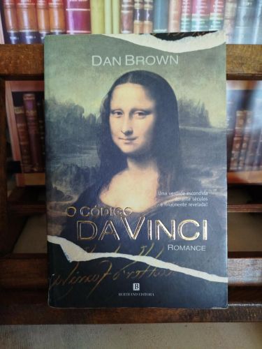 Portada del libro de O Codigo Da Vinci (edición en portugués)