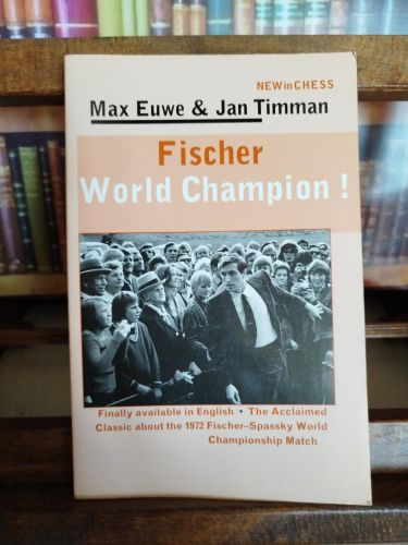 Portada del libro de FISCHER, WORLD CHAMPION!