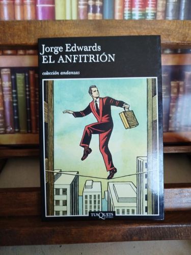 Portada del libro de El anfitrión (1ª edición)