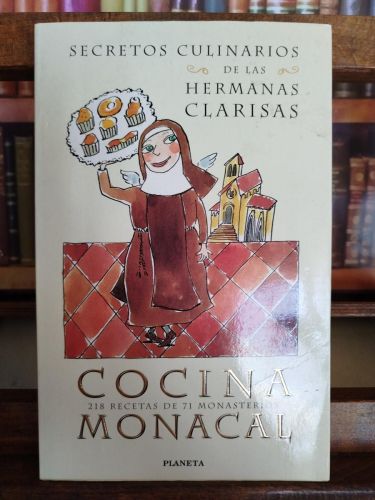 Portada del libro de COCINA MONACAL de las Hermanas Clarisas 