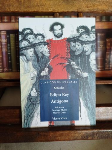 Portada del libro de Edipo Rey, Antígona.